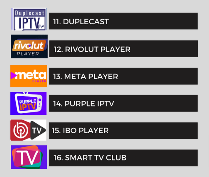 aplicativos de IPTV